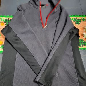 Mens XL spider quarter zip